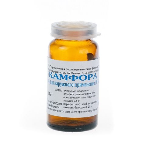 Мазь Камфорная 10% 25 г