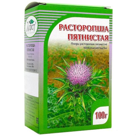 Расторопша пятнистая 100 г БАД к пище