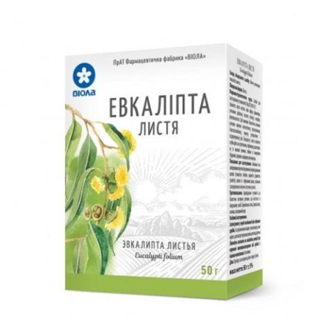 Эвкалипта лист 50 г Фирма «Здоровье»