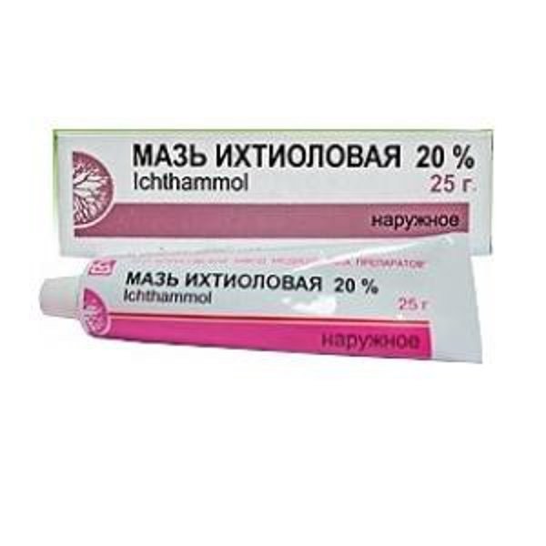 Ихтиол мазь 20% 25 г – Apte4ka - Russian pharmacy online in USA - Наша .