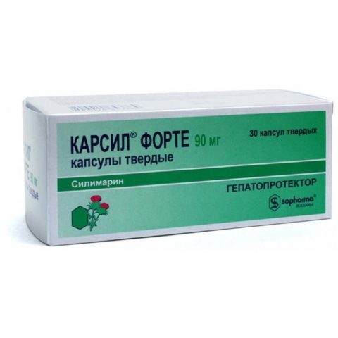 Карсил Форте 90 мг капсулы №30