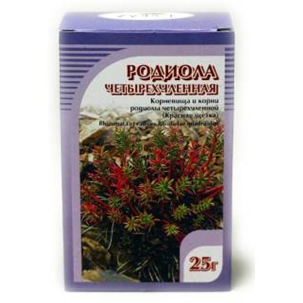 Красная щетка 25 г Родиола четырехчленная – Apte4ka - Russian pharmacy ...