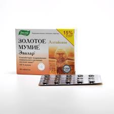 Золотое Мумие алтайское Эвалар таблетки №60