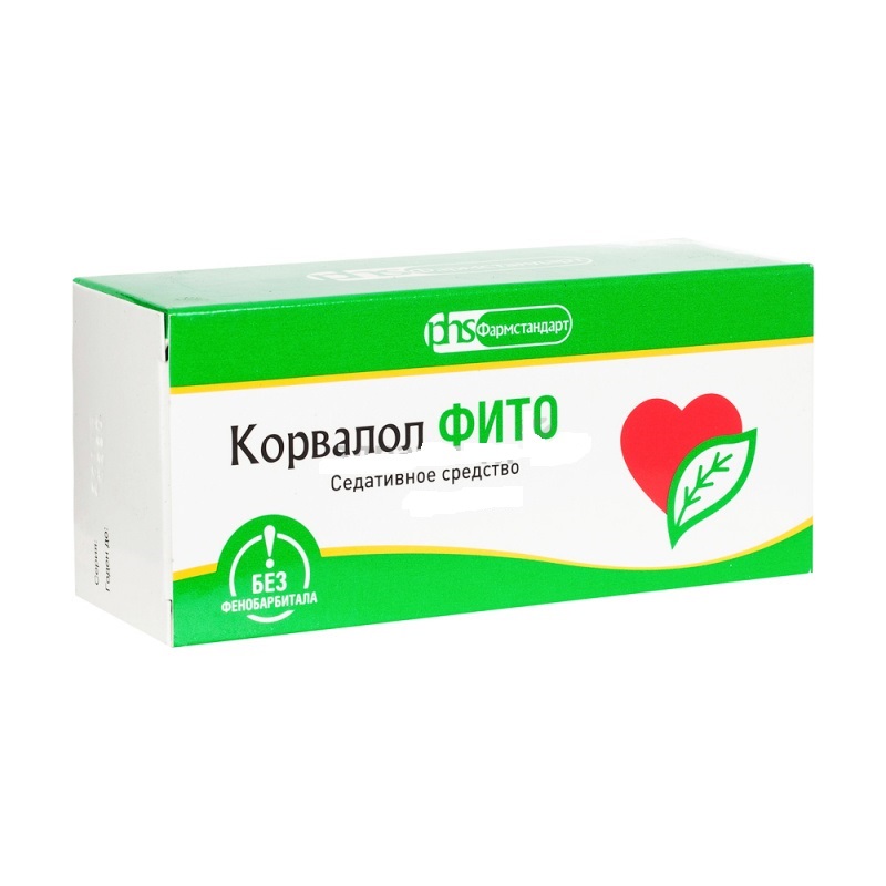 Корвалол Фито таблетки №20 – Apte4ka - Russian pharmacy online in USA .