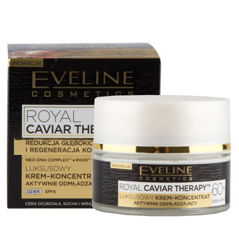 Eveline Royal Caviar Therapy Эксклюзивный крем-концентрат День 60+ 50 мл
