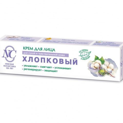 Невская Косметика Крем «Хлопковый» для сухой и чувствительной кожи 40 мл