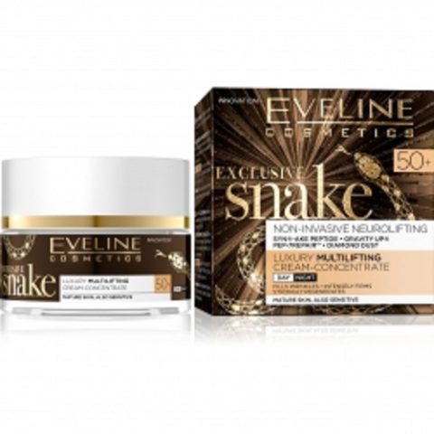 Eveline Exclusive Snake Эксклюзивный крем концентрат мультилифтинг 50+ 50 мл
