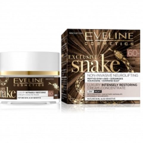 Eveline Exclusive Snake Эксклюзивный крем концентрат ультравосстановление 60+ 50 мл