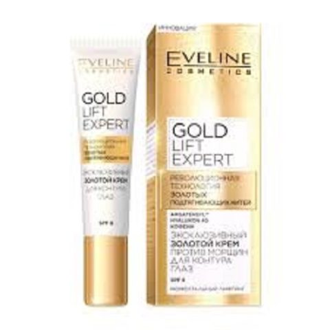 Eveline Gold Lift Expert золотой крем против морщин для контура глаз 15 мл