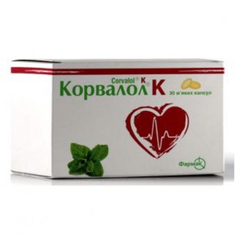 Корвалол К №30 капсулы
