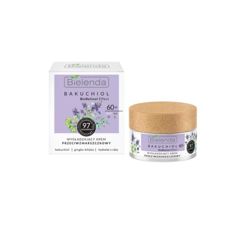 Bielenda Bakuchiol BioRetinol Effect укрепляющий крем для лица от морщин 60+ 50 мл