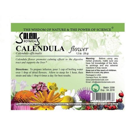 Календулы цветы 35 г Salem Botanicals