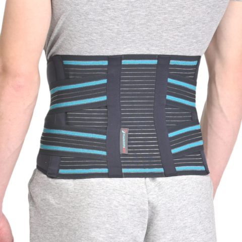 Корсет поясничный Reabilitimed, COMFORT L-4M-2, полужесткий , (Графитовый)