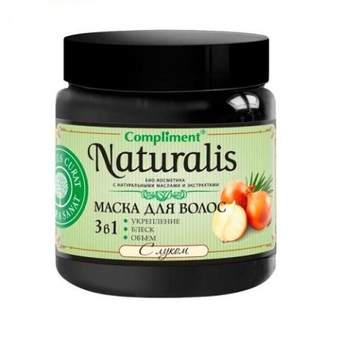 Compliment Naturalis Маска для волос 500 мл с луком