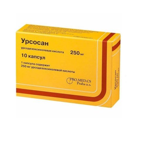 Урсосан капсулы по 250 мг №10